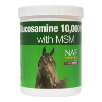 NAF Glucosamine 10000 Plus MSM - preparat wspomagający prawidłową pracę stawów u koni 900g