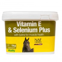 NAF Vitamin E and Selenium Plus - preparat z witaminą E oraz selenem dla koni